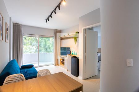 Sala de apartamento para alugar com 1 quarto, 41m² em Liberdade, São Paulo
