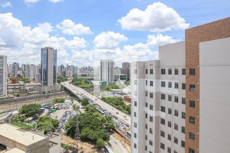 Vista da Sala de apartamento para alugar com 1 quarto, 30m² em Várzea da Barra Funda, São Paulo