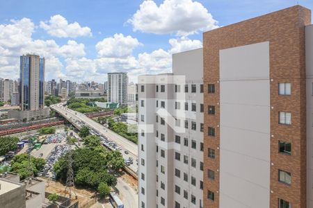 Vista do Quarto de apartamento para alugar com 1 quarto, 30m² em Várzea da Barra Funda, São Paulo