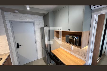 Studio para alugar com 37m², 1 quarto e 1 vagaCozinha - Armários
