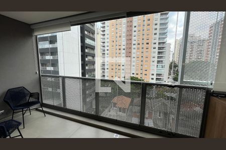 Studio para alugar com 37m², 1 quarto e 1 vagaVaranda