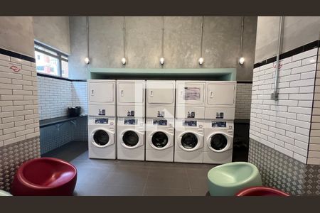 Studio para alugar com 37m², 1 quarto e 1 vagaLavanderia