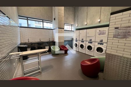 Studio para alugar com 37m², 1 quarto e 1 vagaLavanderia