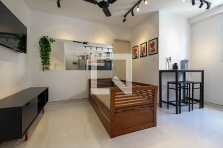 Sala de apartamento para alugar com 1 quarto, 35m² em Brás, São Paulo