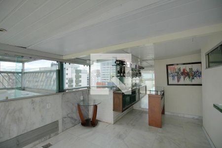 Sala de Estar de apartamento à venda com 3 quartos, 141m² em Serra, Belo Horizonte