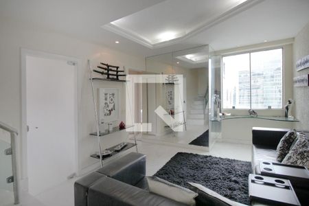 Sala de apartamento à venda com 3 quartos, 141m² em Serra, Belo Horizonte