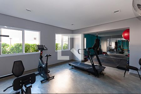 Apartamento para alugar com 32m², 1 quarto e sem vaga Apartamento para alugar com 32m², 1 quarto e sem vagaÁrea Comum - Academia