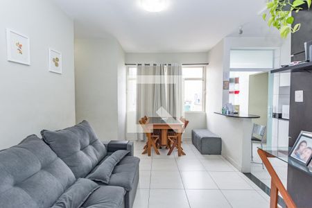 Sala de apartamento à venda com 2 quartos, 55m² em Jardim America, Belo Horizonte