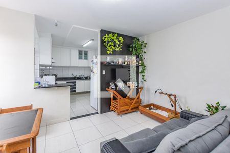 Sala de apartamento à venda com 2 quartos, 55m² em Jardim America, Belo Horizonte
