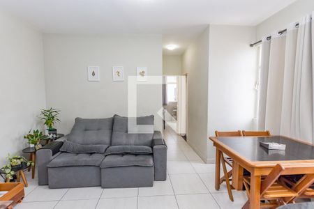 Sala de apartamento à venda com 2 quartos, 55m² em Jardim America, Belo Horizonte