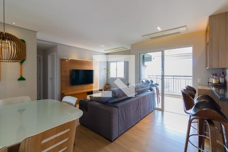 Sala de apartamento para alugar com 2 quartos, 84m² em Parque Reboucas, São Paulo