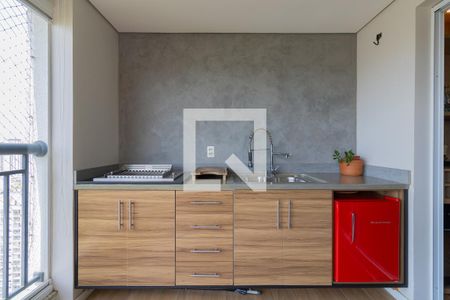 Varanda da sala de apartamento para alugar com 2 quartos, 84m² em Parque Reboucas, São Paulo