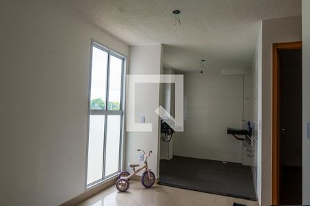 Sala/Cozinha de apartamento à venda com 2 quartos, 47m² em Jardim Esmeraldina, Campinas