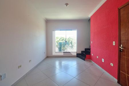 Sala de apartamento à venda com 2 quartos, 63m² em Vila Alto de Santo André, Santo André