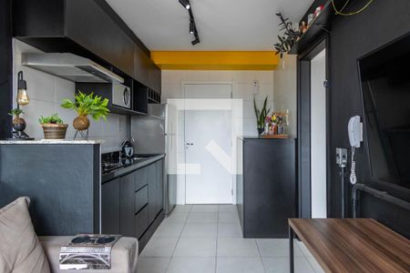 Sala/Cozinha de apartamento para alugar com 1 quarto, 28m² em Vila Ema, São Paulo