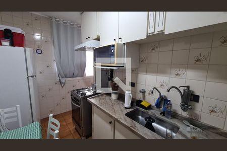 Cozinha e Área de Serviço de apartamento para alugar com 2 quartos, 56m² em Anhangabaú, Jundiaí