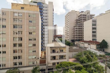 Vista da Sala de apartamento para alugar com 3 quartos, 140m² em Santa Cecília, São Paulo