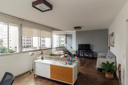 Sala de apartamento para alugar com 3 quartos, 140m² em Santa Cecília, São Paulo