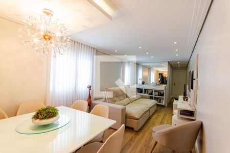 Sala de apartamento à venda com 2 quartos, 148m² em Parque das Nações, Santo André