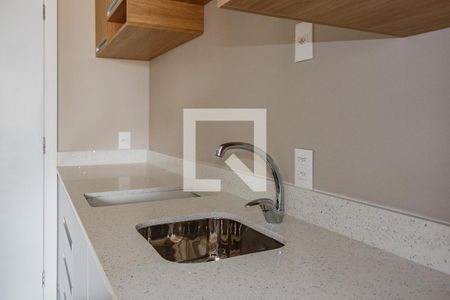 Cozinha de kitnet/studio para alugar com 1 quarto, 27m² em Partenon, Porto Alegre