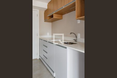 Cozinha de kitnet/studio para alugar com 1 quarto, 27m² em Partenon, Porto Alegre