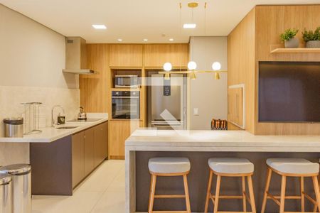 Studio para alugar com 27m², 1 quarto e sem vaga Studio para alugar com 27m², 1 quarto e sem vagaÁrea comum - Salão de festas