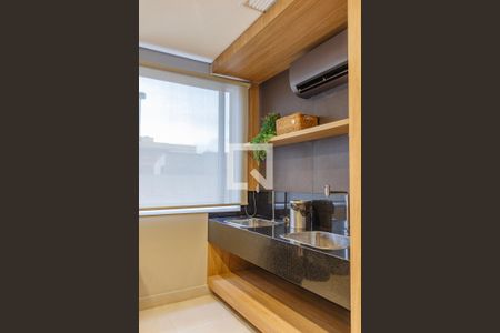 Studio para alugar com 27m², 1 quarto e sem vaga Studio para alugar com 27m², 1 quarto e sem vagaLavanderia