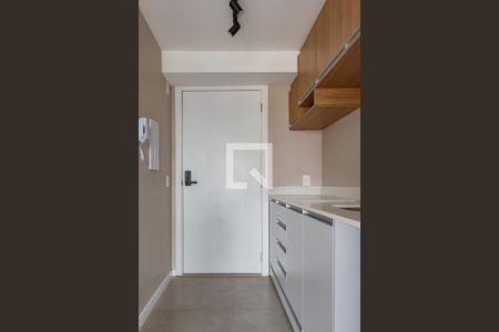 Cozinha de kitnet/studio para alugar com 1 quarto, 27m² em Partenon, Porto Alegre