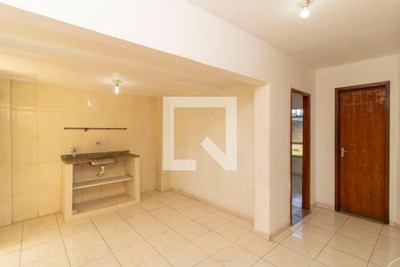 Sala/Cozinha de apartamento à venda com 1 quarto, 40m² em Manguinhos, Rio de Janeiro