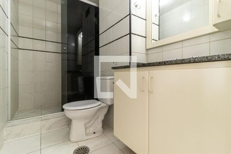 Banheiro de kitnet/studio para alugar com 1 quarto, 32m² em Vila Buarque, São Paulo