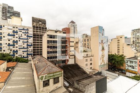 Vista do Quarto de kitnet/studio para alugar com 1 quarto, 32m² em Vila Buarque, São Paulo