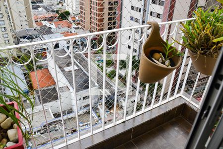 Varanda Sala de apartamento para alugar com 2 quartos, 77m² em Santa Paula, São Caetano do Sul