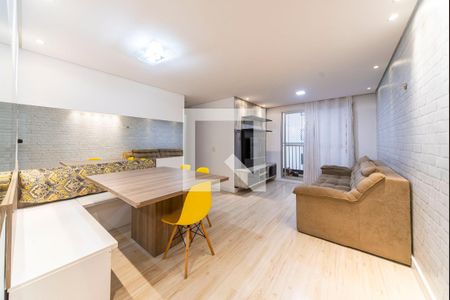 Sala de apartamento para alugar com 3 quartos, 69m² em Vila Homero Thon, Santo André