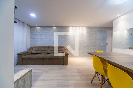 Sala de apartamento para alugar com 3 quartos, 69m² em Vila Homero Thon, Santo André