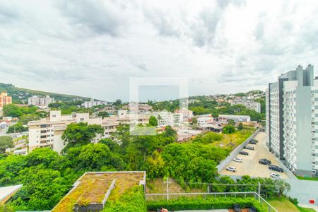 Vista da Sala/Quarto de apartamento à venda com 1 quarto, 36m² em Teresópolis, Porto Alegre