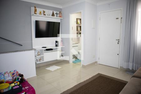 Sala de casa de condomínio à venda com 3 quartos, 113m² em Vila Nova Mazzei, São Paulo