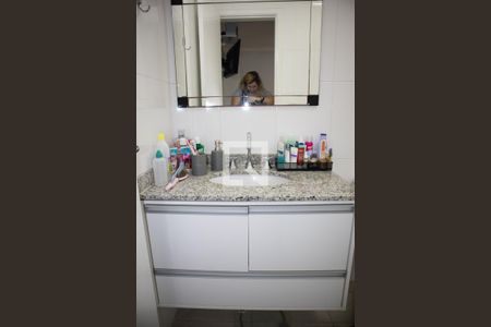 Banheiro do Quarto 2 de casa de condomínio à venda com 3 quartos, 113m² em Vila Nova Mazzei, São Paulo