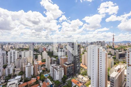 Vista da Varanda de apartamento à venda com 2 quartos, 87m² em Pinheiros, São Paulo