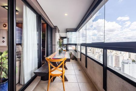 Varanda de apartamento à venda com 2 quartos, 87m² em Pinheiros, São Paulo