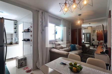 Sala de apartamento à venda com 2 quartos, 41m² em Vila Valparaiso, Santo André