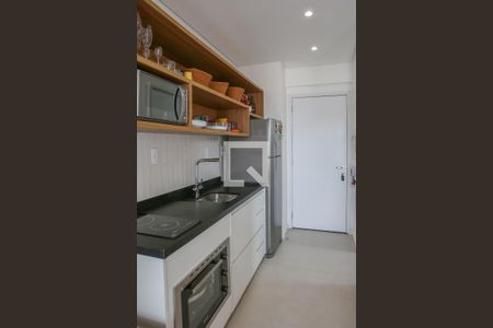Studio à venda com 26m², 1 quarto e sem vagaCozinha