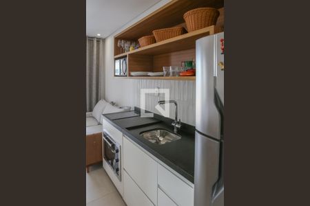 Studio à venda com 26m², 1 quarto e sem vagaCozinha