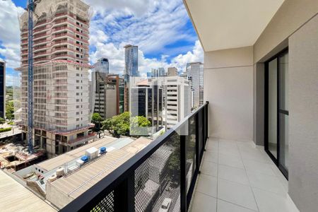 Sacada de apartamento para alugar com 1 quarto, 32m² em Vila Olímpia, São Paulo