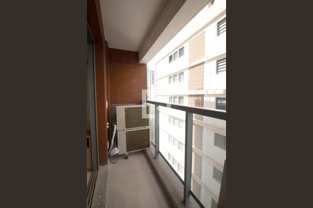 Varanda de kitnet/studio para alugar com 1 quarto, 31m² em Jardim Paulista, São Paulo