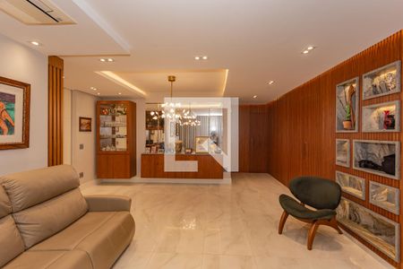 Sala de apartamento à venda com 3 quartos, 166m² em Bosque da Saúde, São Paulo
