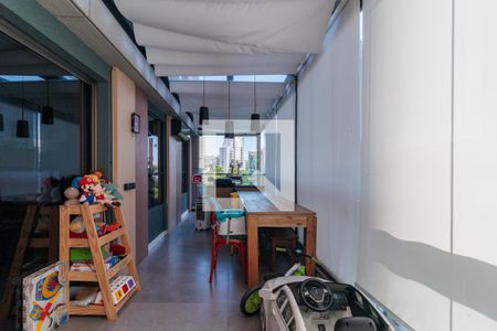 Varanda da Sala de apartamento para alugar com 2 quartos, 115m² em Jardim Fonte do Morumbi, São Paulo