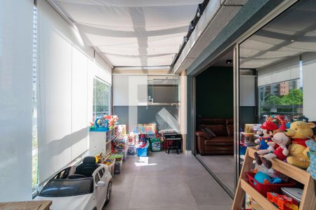 Varanda da Sala de apartamento para alugar com 2 quartos, 115m² em Jardim Fonte do Morumbi, São Paulo