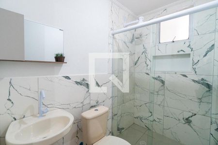 Banheiro de casa para alugar com 1 quarto, 28m² em Americanópolis, São Paulo