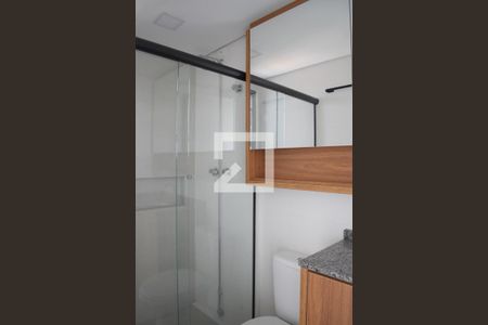 Banheiro da Suíte de apartamento para alugar com 2 quartos, 55m² em Novo Mundo, Curitiba