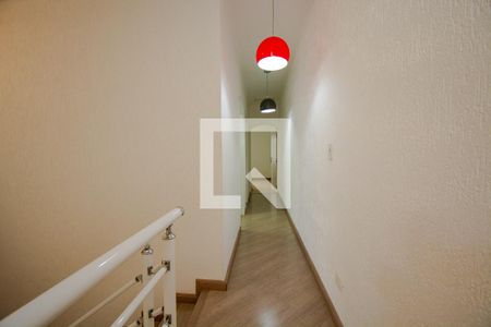 Escada - corredor para os quartos de casa à venda com 3 quartos, 280m² em Taboão, São Bernardo do Campo